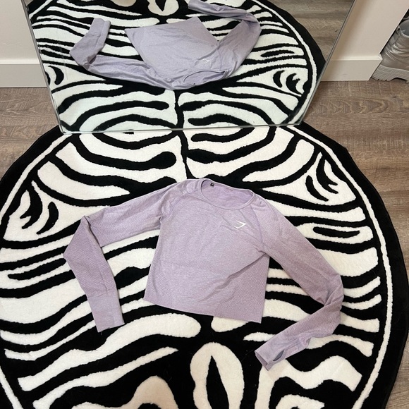 Gymshark Lavender Long Sleeve Top - Picture 1 of 4